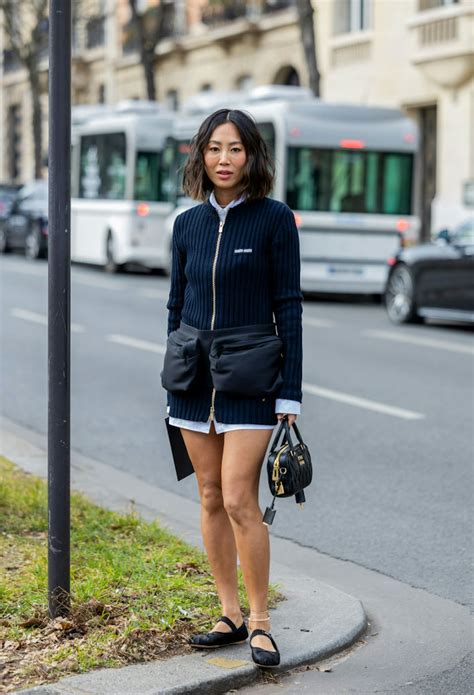 miu miu flats street style|Miu Miu’s Ballet Flats Are the Shoes to Be Seen in This Autumn.